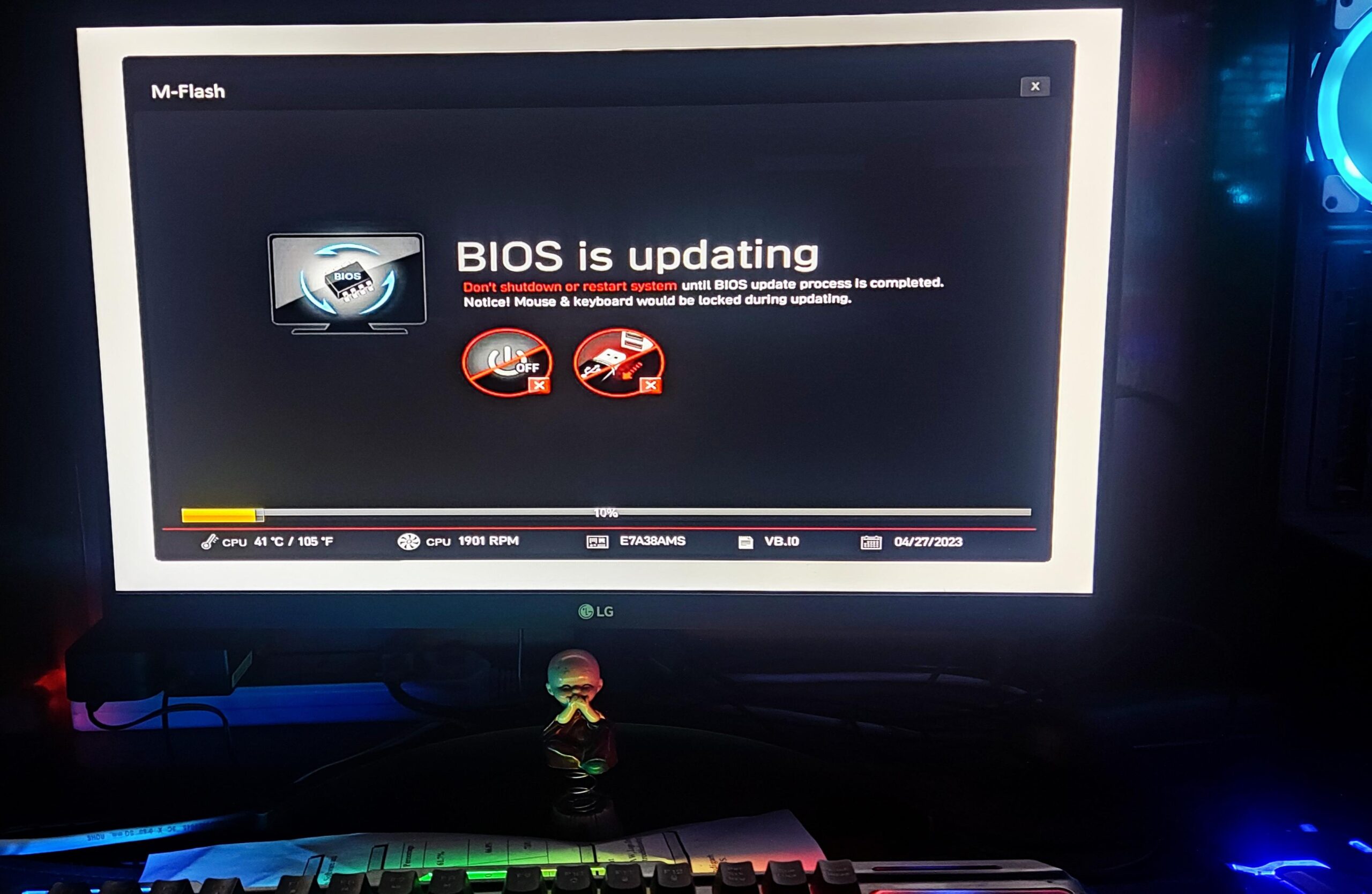 Read more about the article Bios Is Updating LED Firmware: Essential Insights