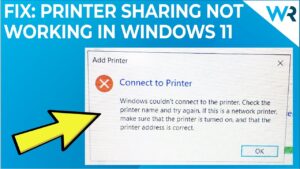 Read more about the article Troubleshooting File Sharing Issues in Windows 11 10