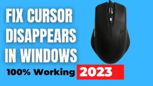 Read more about the article Mouse Cursor Disappeared In Windows 11: Quick Fix Solutions