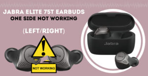 Read more about the article Fix For Jabra Earbuds One Side Not Working: Quick Solutions!