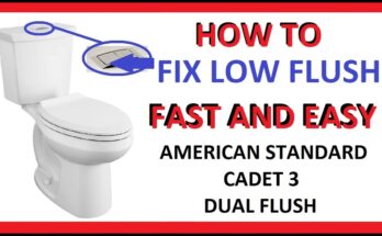 American Standard Toilets Troubleshooting