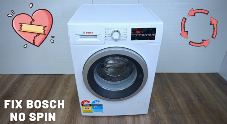 Bosch Washing Machine Troubleshooting