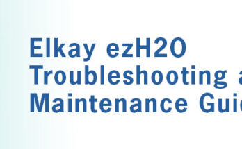 Elkay Ezh2O Troubleshooting