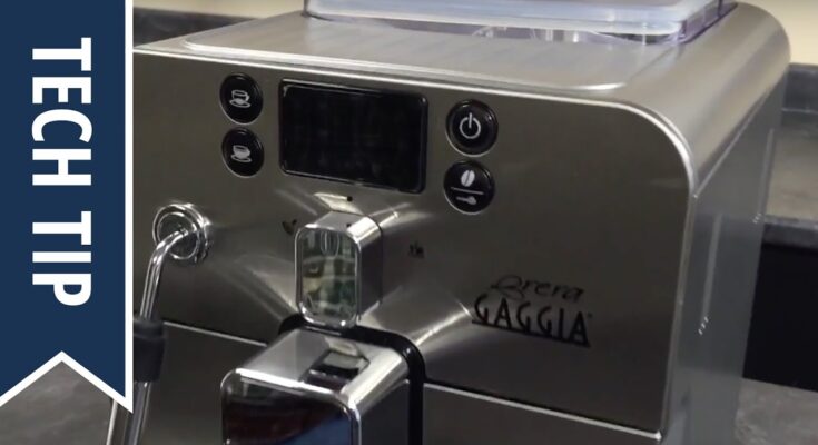 Gaggia Brera Troubleshooting