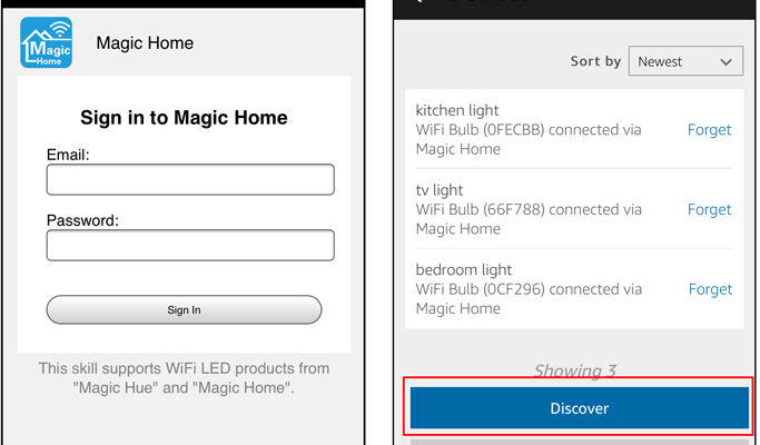 How To Connect Magic Home To Alexa