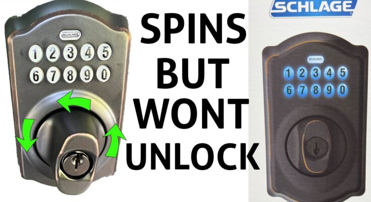 Schlage Keypad Lock Troubleshooting